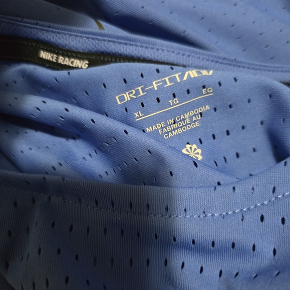 Nike AeroSwift Dri-FIT ADV Short-Sleeve Running Blue HJ3377-411 Men Size XL,2XL - Picture 8 of 9